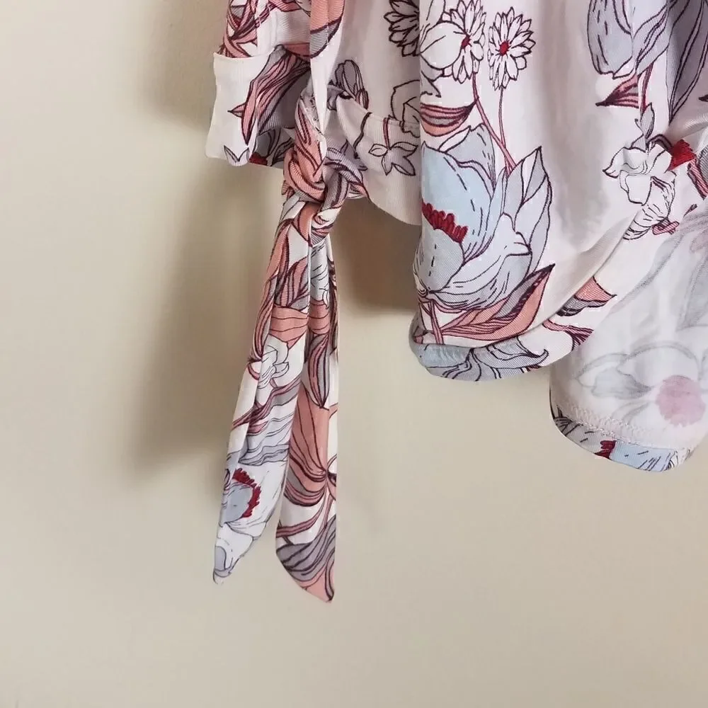 Free People Keepin On Floral Blouse